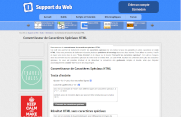 Convertisseur de Caract&egrave;res Sp&eacute;ciaux HTML